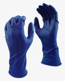 Black Rubber Gloves Xxl, HD Png Download, Transparent PNG