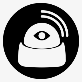 Surveillance Active Video Camera Symbol - Icono Camaras De Vigilancia Png, Transparent Png, Transparent PNG