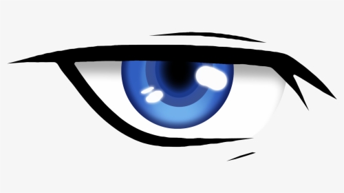 Anime Eyes Png - Blue Anime Eyes Png, Transparent Png, Transparent PNG