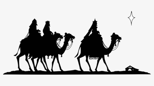 Transparent Nativity Scene Clipart - Three Wise Men Clipart, HD Png Download, Transparent PNG