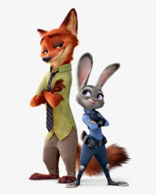 A Heartwarming And Hilarious Family Movie - Judy Hopps Y Nick Wilde, HD Png Download, Transparent PNG