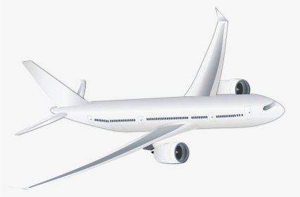 Aeroplane, Airliner, Airbus, Airplane, Fly, Jet, Plane - White Aeroplane, HD Png Download, Transparent PNG