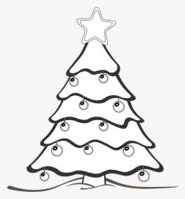 Christmas Tree Png Drawing, Transparent Png, Transparent PNG