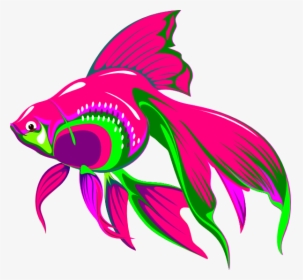 Small Fish Clipart At Getdrawings - Beautiful Fish In Art, HD Png Download, Transparent PNG