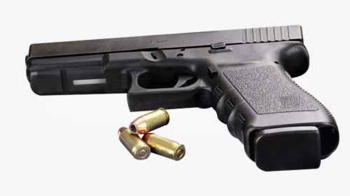 Bullet Transparent Handgun - Gun And Bullets Png, Png Download, Transparent PNG