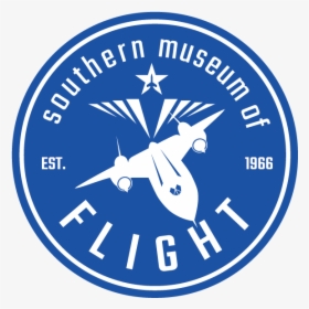 2 Color Logo Padbtm - Southern Museum Of Flight Logo, HD Png Download, Transparent PNG