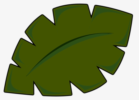 Palm Leaf Clip Art Free - Palm Tree Leaf Clip Art, HD Png Download, Transparent PNG