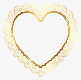 ##gold #lace #heart #border #decoration #frame #deco - Cheater Always A Cheater Quotes, HD Png Download, Transparent PNG