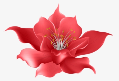 Red Flower Png - Purple Flower Clipart No Background, Transparent Png, Transparent PNG