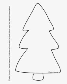 28 Images Of Black And White Christmas Tree Template - Tree Clip Art Shapes, HD Png Download, Transparent PNG