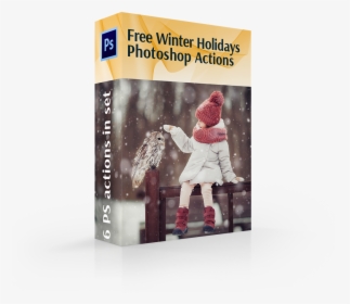 Retro Photoshop Actions Cover Girl - Santa Claus, HD Png Download, Transparent PNG