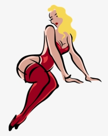 Download Woman, Underwear, Model. Royalty-Free Stock Illustration