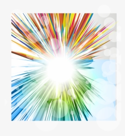 Clip Art Abstract Explosion - Colorful Poster Backgrounds, HD Png Download, Transparent PNG