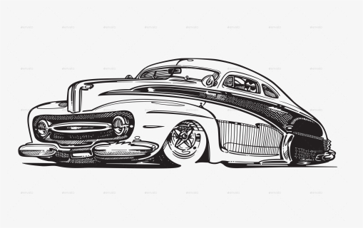 Transparent Car Sketch Png - Graphics Cars, Png Download, Transparent PNG