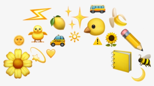 #yellow#emoji#crown#✨💛✨ #freetoedit - Yellow Emoji Crown Png, Transparent Png, Transparent PNG