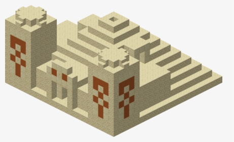 Minecraft Sand Pyramid, HD Png Download, Transparent PNG