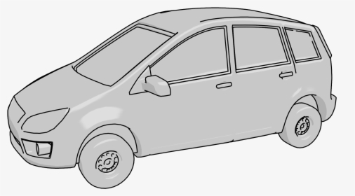 Transparent Car Sketch Png - City Car, Png Download, Transparent PNG