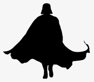 Darth Vader Silhouette Render - Star Wars Silhouette Free, HD Png Download, Transparent PNG
