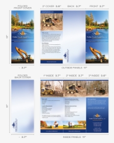 Self Mailer Tri Fold Brochure - Tri Fold Brochures Front & Back, HD Png Download, Transparent PNG