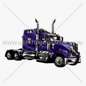 Motor Art,tow Car - Trailer Truck, HD Png Download, Transparent PNG