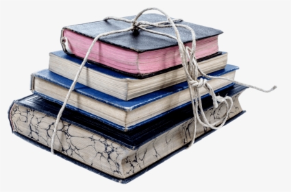 Book, Old, Pile, Stack, Bookshelf - Как Связать Стопку Книг, HD Png Download, Transparent PNG