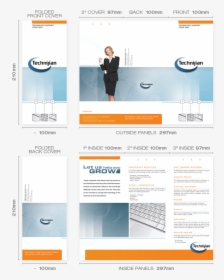 Clip Art 3 Fold Brochure - Mailer Brochure Design, HD Png Download, Transparent PNG