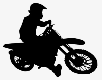 Motocross 450 Silueta Png, Transparent Png, Transparent PNG