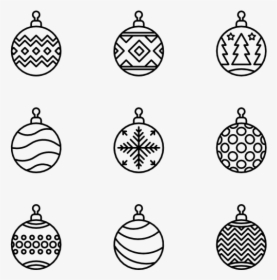 Christmas Balls - Vector Christmas Ball Png, Transparent Png, Transparent PNG