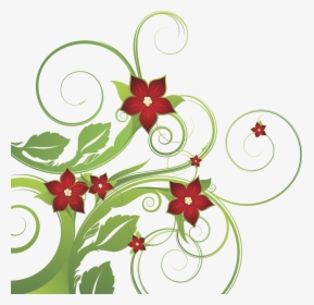 Floral Vector Png, Floral Vector, Floral Png, Flower - Floral Flower Vector Png, Transparent Png, Transparent PNG