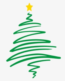 Transparent Tree Line Png - Christmas Tree For Email, Png Download, Transparent PNG