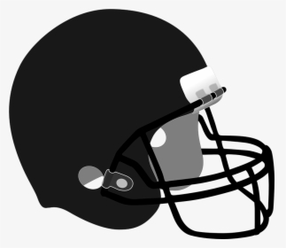 Football, Helmet, Safety, Headwear - Blank Black Football Helmet, HD Png Download, Transparent PNG