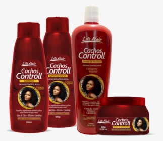 Cachos - Cachos Controll Life Hair, HD Png Download, Transparent PNG