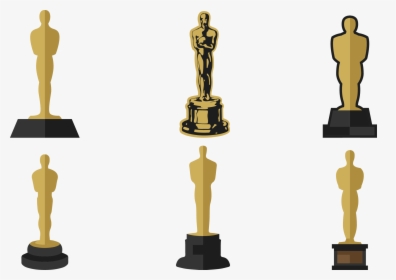 Academy Awards Trophy Statue - 84th Annual Academy Awards (2012), HD Png Download, Transparent PNG