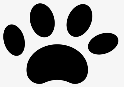Black Paw Print - Paws Icon, HD Png Download, Transparent PNG