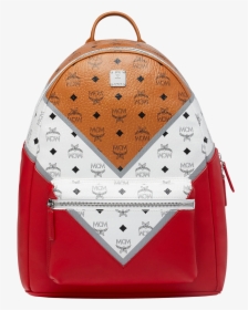 Mcm Backpack Black And Red, HD Png Download, Transparent PNG