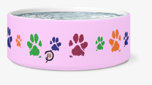 Dog Paw Print Bowl - Box, HD Png Download, Transparent PNG