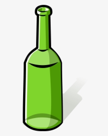 Liquid,glass Bottle,tableware - Clip Art Glass Bottle Png, Transparent Png, Transparent PNG