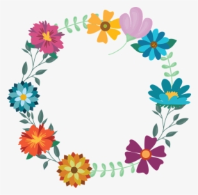 Floral, Circle, Rose, Flower, Ornaments, Design, Arts - African Daisy, HD Png Download, Transparent PNG