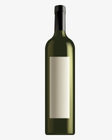 Wine Bottle Wine Clip Art Image - Green Wine Bottle Png, Transparent Png, Transparent PNG