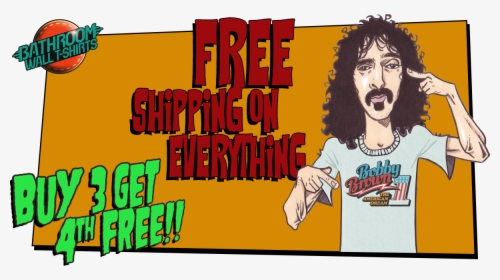 Frank Zappa T Shirts Captain Beefheart T Shirts - Shirt, HD Png Download, Transparent PNG