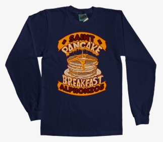 Frank Zappa Inspired Saint Alfonzos Pancake Breakfast - Long-sleeved T-shirt, HD Png Download, Transparent PNG