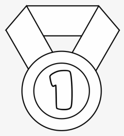 Medal With Ribbon Design Digital Stamp Ribbon Design, - Soccer Ball Step By Step, HD Png Download, Transparent PNG