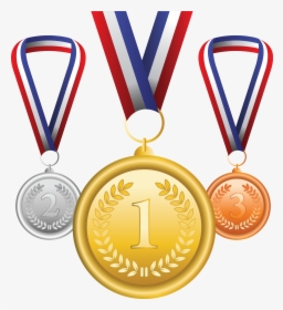 Gold Medal Olympic Medal Bronze Medal Clip Art - 1st Place Medal Clipart, HD Png Download, Transparent PNG