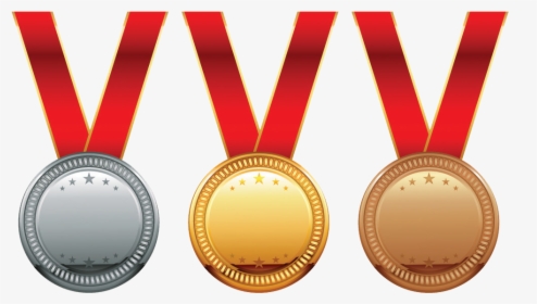Gold Medal Olympic Medal Award - Medal Vector, HD Png Download, Transparent PNG