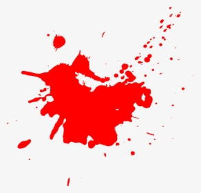 Red Paint Splash Png - Red Paint Splatter Png, Transparent Png, Transparent PNG