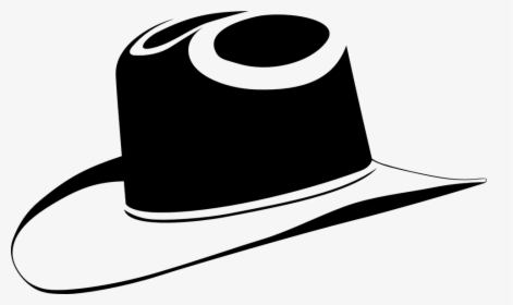 Chapéu De Cowboy, Black, Vaqueiro, Chapéu, Ocidental - Black Cowboy Hat Clip Art, HD Png Download, Transparent PNG