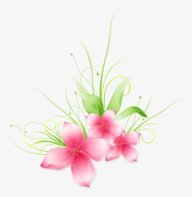Pink Flower Png Clip - Vector Bunga Pink Png, Transparent Png, Transparent PNG