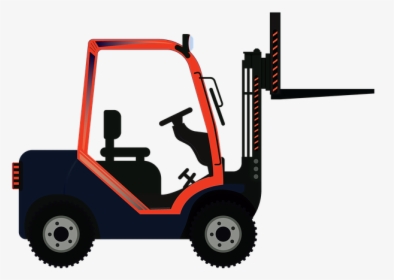 Vehículo, Coche, Montacargas - Forklift Parking Only, HD Png Download, Transparent PNG
