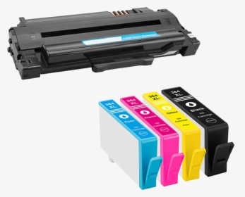Printer Cartridge Deskjet Hp Hewlett-packard Ink Clipart - Ink Cartridges & Toners Png, Transparent Png, Transparent PNG