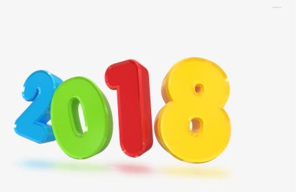 New Year 2018 Logo Png, Transparent Png, Transparent PNG